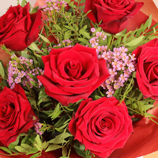 Luxury 6 Roses Giftbag - Image 2