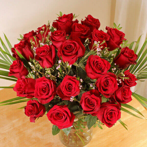 Luxury Two Dozen Red Roses - Image 2