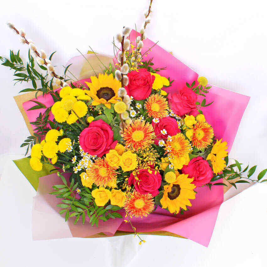 Vibrant Florist Designed Bouquet - Image 2