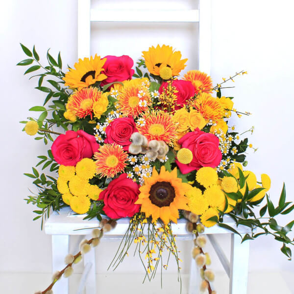 Vibrant Florist Designed Bouquet - Image 3