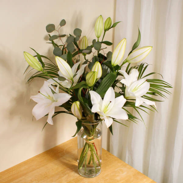 White Lilies Bouquet - Image 4